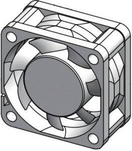 3015A DC Axial Flow Fan Compact Size, High Pressure, Reliable Cooling for Demanding Applications