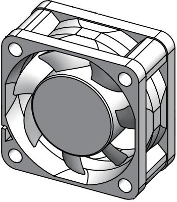 3015A DC Axial Flow Fan Compact Size, High Pressure, Reliable Cooling for Demanding Applications