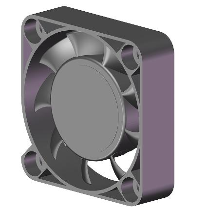 4010A DC axial flow fan