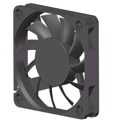 6010A DC axial flow fan