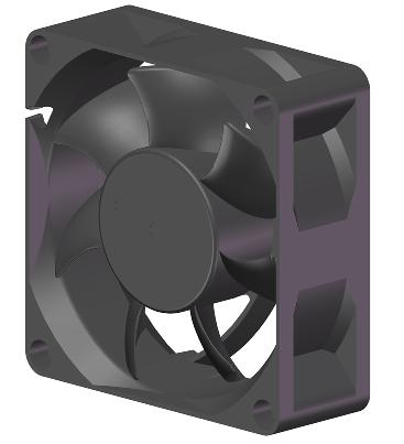 7025A DC Axial Flow Fan  70×70×25mm High Static Pressure DC Cooling Fan for Radar, Aerospace & Harsh Environments