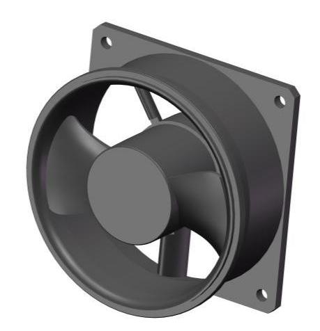 8041A DC Axial Flow Fan  Aluminum 80mm High-Speed DC Cooling Fan for Airborne & High-Reliability Applications