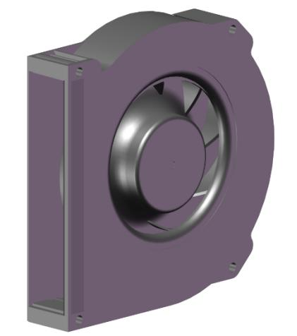 12725A DC Blower Fan