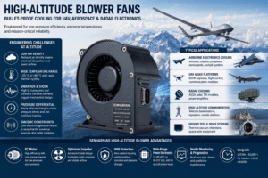 High-Altitude Blower Fans: Reliable Cooling Solutions for UAV, Aerospace and Radar Electronics
